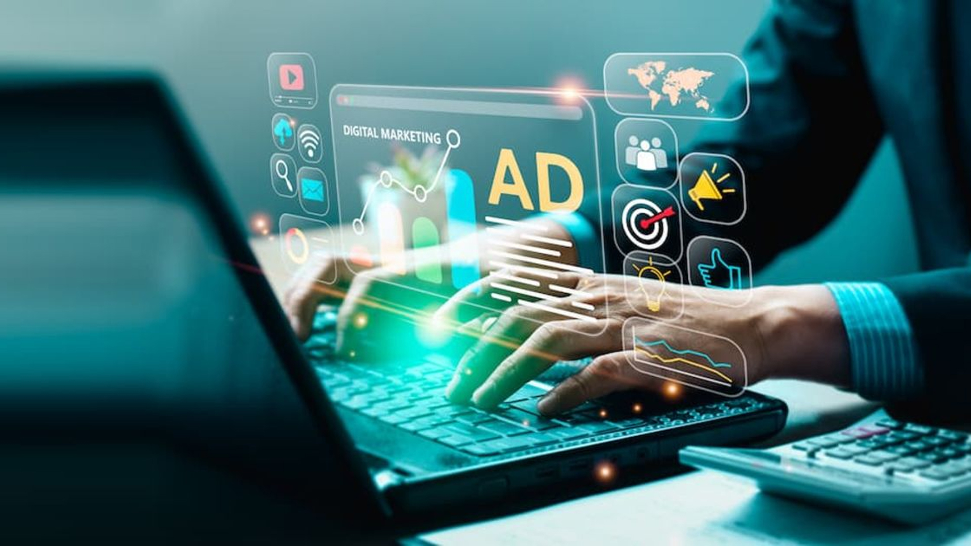 Digital Marketing Background Image for Udaan Digital